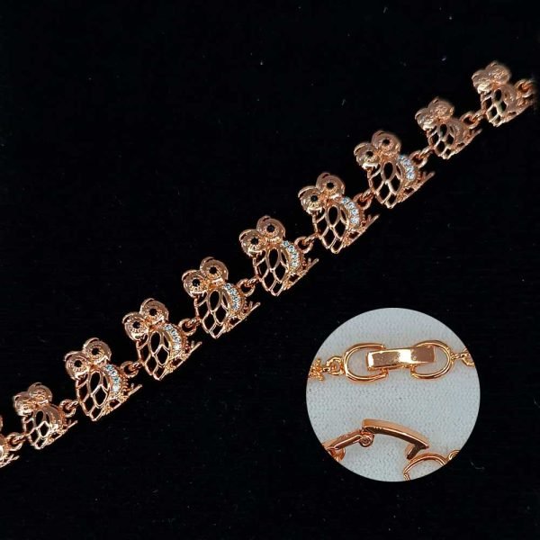Pulsera búhos 14K-49