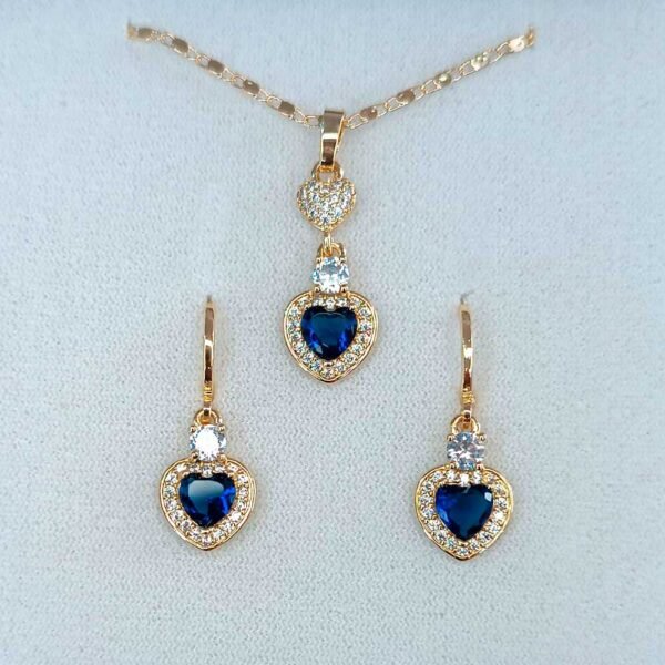 Juego topacio 18K-77